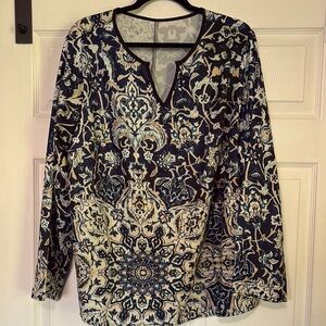 Bohemian Print Women's Top - Multicolor